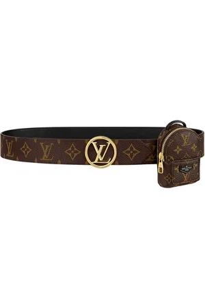 Shop Louis Vuitton LV MONUMENT OUTLINE 35MM REVERSIBLE BELT by