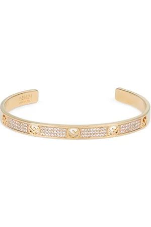 Baguette bracelet - Gold-coloured bracelet | Fendi