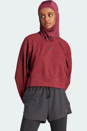 adidas Power AEROREADY Crop Cover-Up Sweatshirt