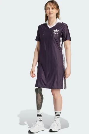 adidas Adicolor 3-Stripes Pinstripe Dress