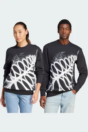 adidas All Blacks Rugby Long Sleeve Lifestyle Sweatshirt (Gender Neutral)
