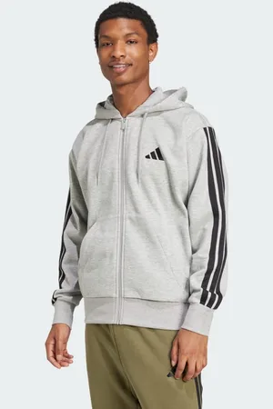 adidas Essentials 3-Stripes Fleece Hoodie