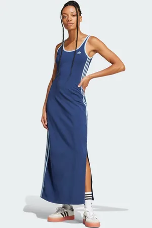 adidas Adicolor 3-Stripes Tank Maxi Dress