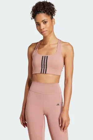 adidas Powerimpact Training Medium-Support 3-Stripes Bra