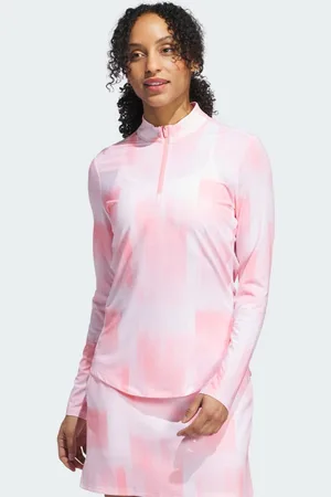 adidas Ultimate365 Printed Quarter Zip Mock