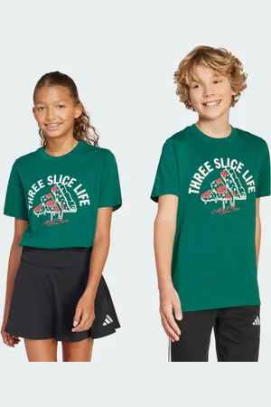 adidas Lounge Pizza Graphic Tee Kids