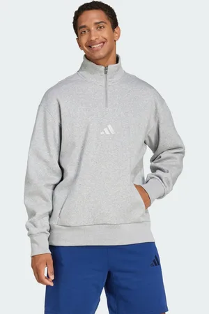 adidas ALL SZN Fleece 1/4-Zip Crew Sweatshirt