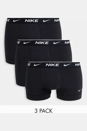 Nike 3-pack cotton stretch trunks in