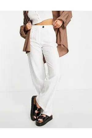 Shop Bershka - Wide Leg Pants