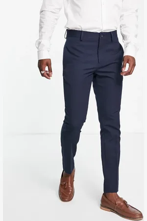 Bolongaro Wedding plain skinny suit pants in