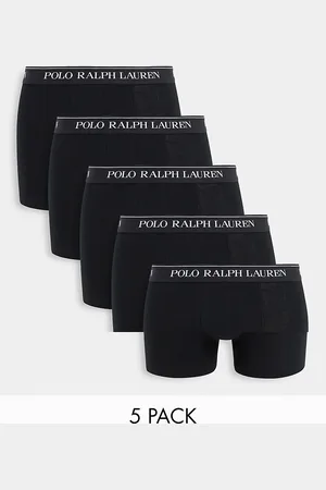 Ralph Lauren 5-pack trunks in with logo waistband
