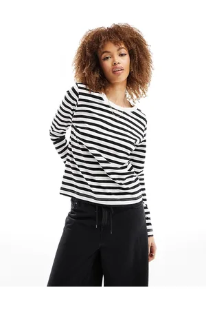 SELECTED Femme long sleeve t-shirt in stripe