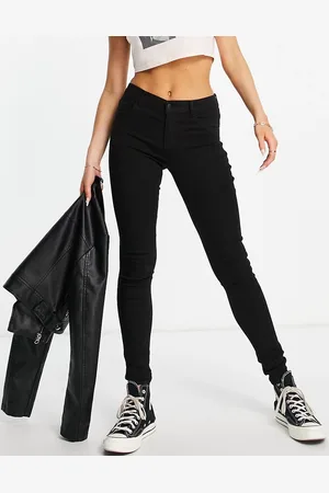 ONLY Rain mid waist skinny jeans in
