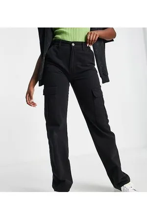 Stradivarius Straight leg cargo pants in