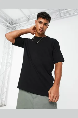 SELECTED Oversized heavyweight t-shirt in -White