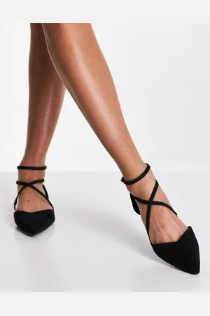 ASOS Larna pointed ballet flats in