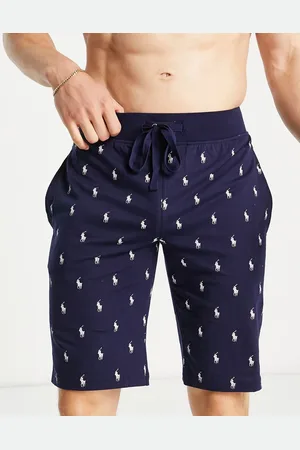 Ralph Lauren Lounge shorts in with all over print logo