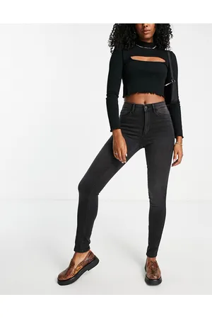 ONLY Royal high waisted skinny jeans in washed