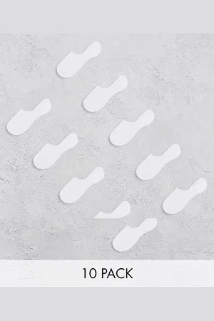 JACK & JONES 10 pack invisible socks in