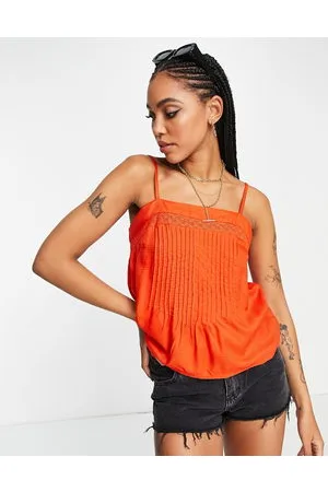 Y.A.S Y.A.S pleated front cami top in (part of a set)