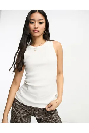 AWARE Vero Moda racer neck singlet in