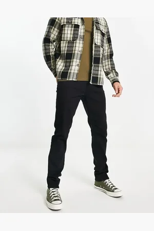 Only & Sons Weft regular fit jeans in clean black