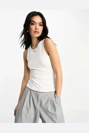 & OTHER STORIES Ribbed singlet top in