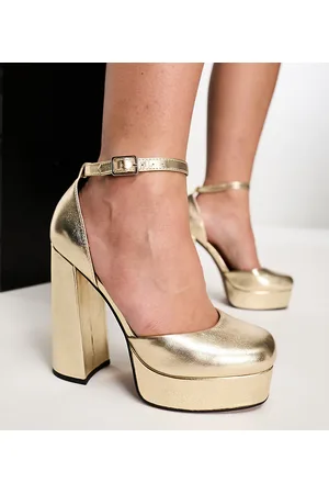 Platforms in the color Gold for women Shop your favorite brands