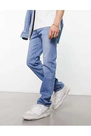 Lee Daren slim fit jeans in light wash-Blue