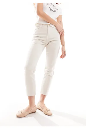 ONLY Blush skinny jeans with frayed hem in