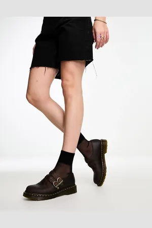Dr. Martens 8065 Mary Jane shoes in dark leather