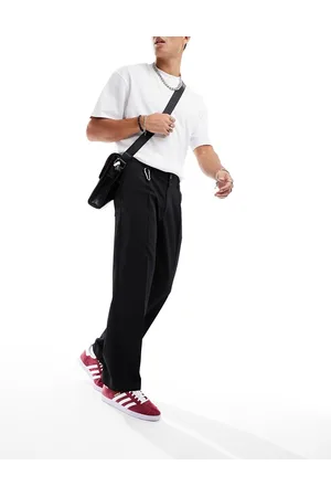 Pull&Bear Wide leg tailored pants in