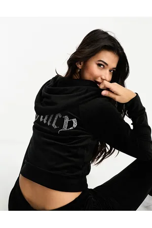 Juicy Couture Velour zip through hoodie in (part of a set)