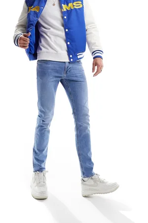 Lee Luke slim tapered fit jeans in working man -Blue