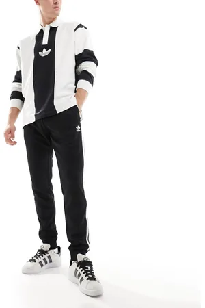 adidas Superstar trackpants in black