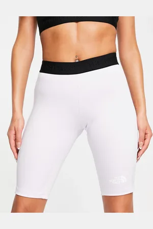The North Face Training high waist shorts in -Purple
