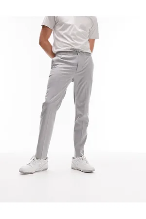 Topman Skinny smart pants with elasticated waistband in