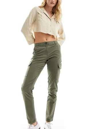 JDY Cargo pants in khaki-Green