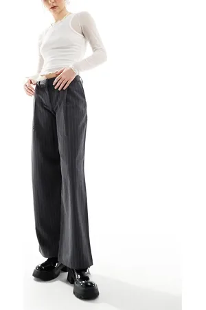 Monki Tapered tailored pants in