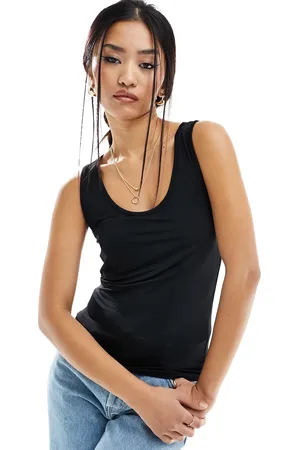 Object Second skin slinky singlet top in