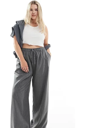 In The Style X Perrie Sian exclusive wide leg drawstring pants in