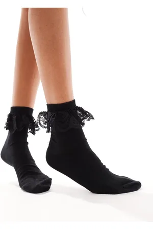 Dr. Martens Frill socks in -White