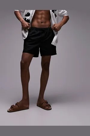 Topman Mid length swim shorts in
