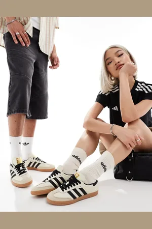 adidas Samba OG sneakers in cream and black