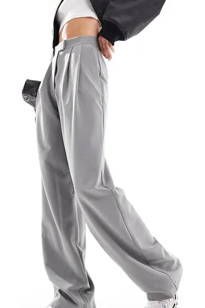 ASOS ASOS DESIGN Tall tailored wide leg pants with pleat detail in