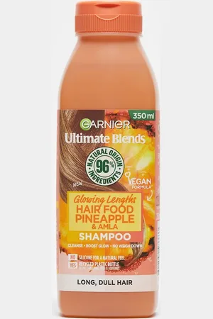 Garnier Ultimate Blends Glowing Lengths Hair Food Pineapple & Amla Shampoo for Dull Hair 350ml