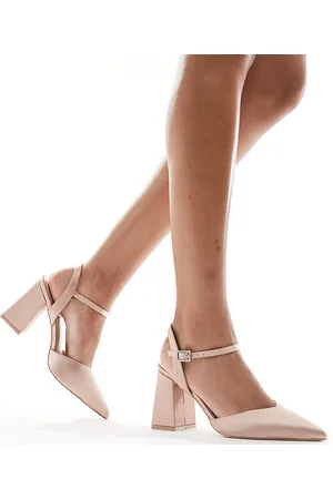 Be Mine Bridal Frankie embellished heeled shoes in -Pink