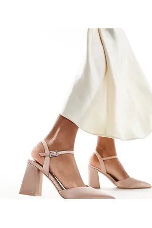 Be Mine Bridal Frankie embellished heeled shoes in -Pink