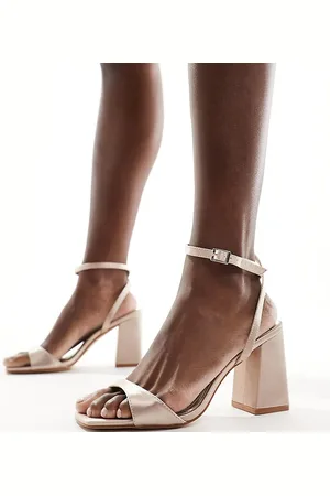 Be Mine Bridal Wink 2 heeled sandals in satin-Pink