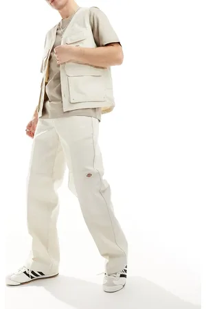 Dickies Double knee pants in stone-Neutral